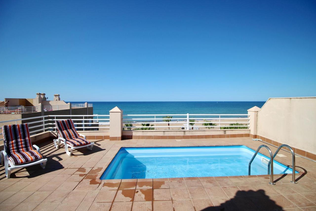 Atico Con Piscina Privada En Primera Linea Daire Denia Oda fotoğraf