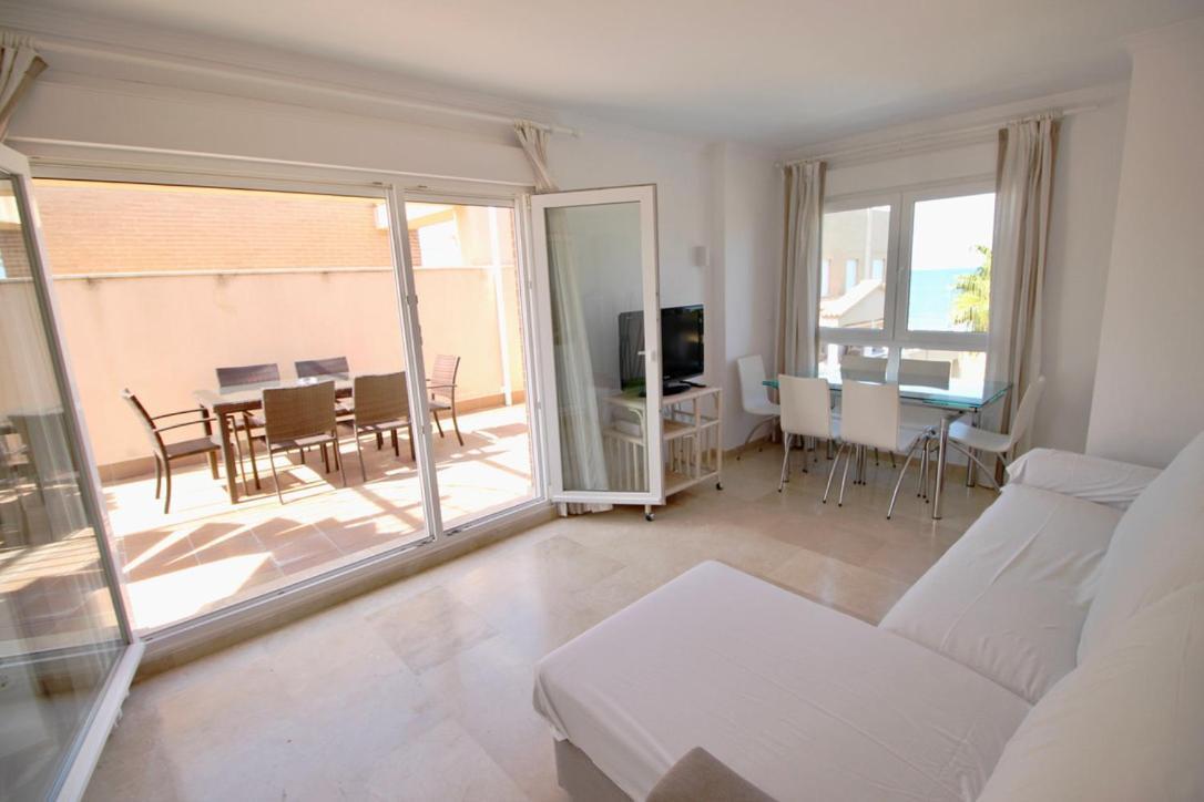 Atico Con Piscina Privada En Primera Linea Daire Denia Dış mekan fotoğraf